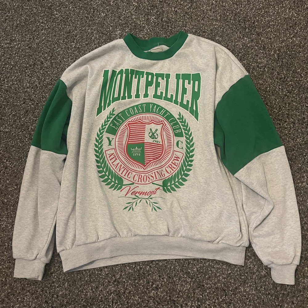 Womens modish rebel sweatshirt size large